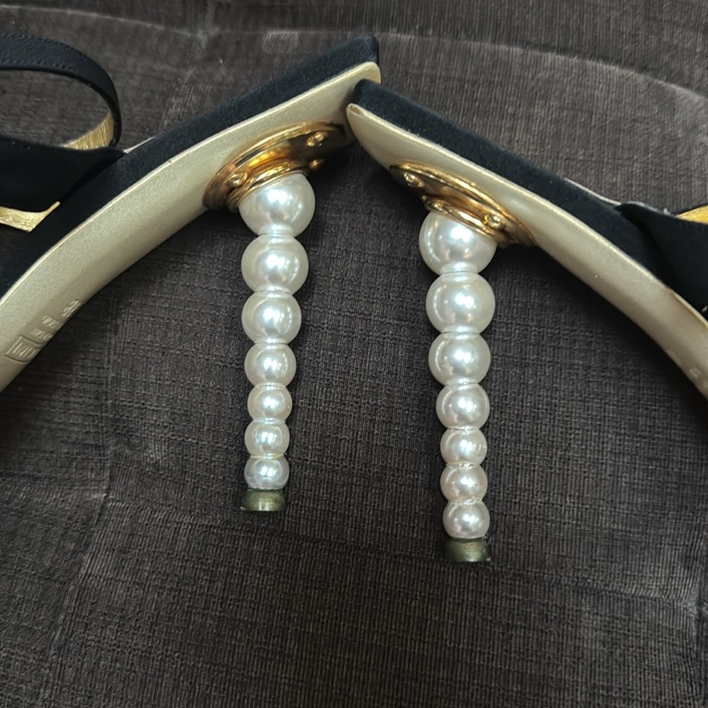 Vintage Giuseppe zanotti pearl heels - Picture 7 of 8